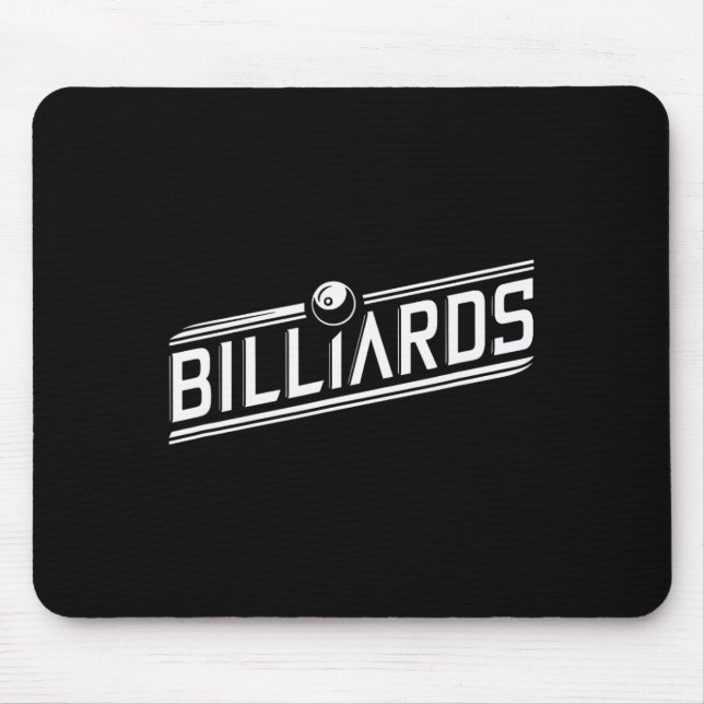 Tapis De Souris "billard" - Design élégant (Devant)