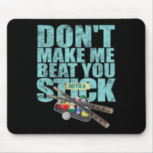 Tapis De Souris Billard Joueur Shoot Pool Snooker Cue