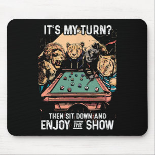 Tapis De Souris Billard Rack Cue Stick Table de billard Playe Bill