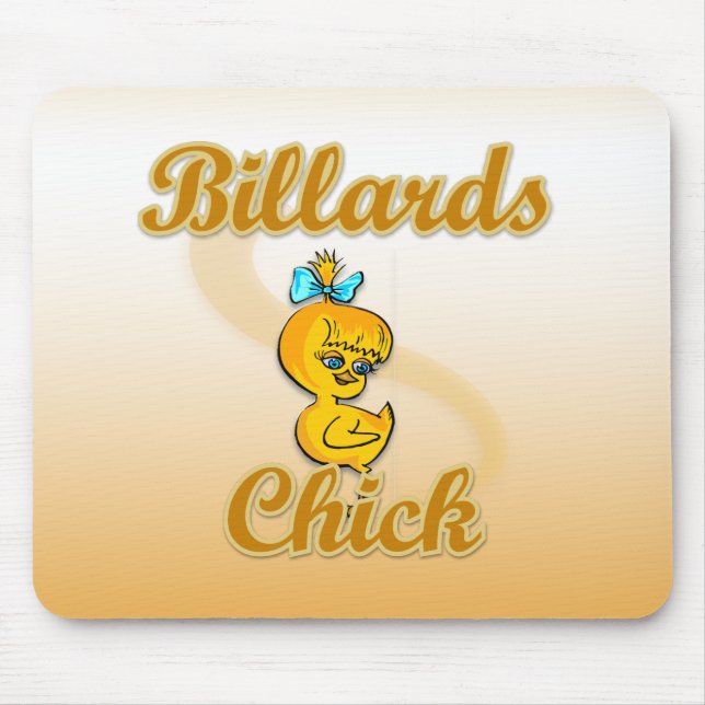 Tapis De Souris Billiard Chick (Devant)