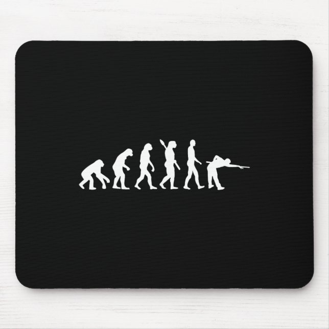 Tapis De Souris Billiards d'évolution (Devant)