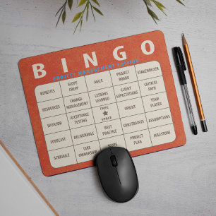 Tapis De Souris Bingo Project Management Edition