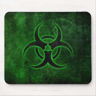 Tapis de souris Biohazard Vert & Noir