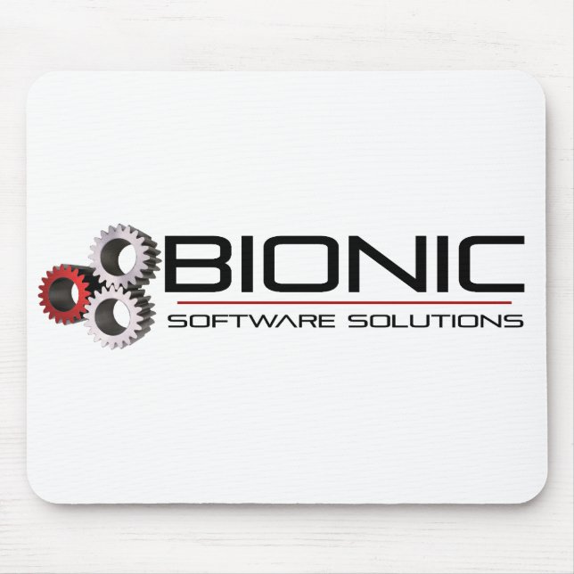 Tapis de souris bionique de Soilutions de logiciel (Devant)
