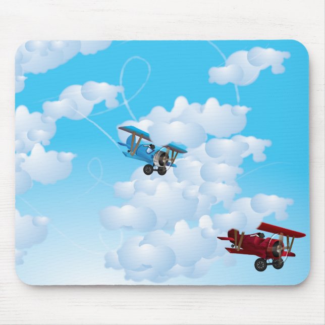 Tapis De Souris BiPlane (Devant)