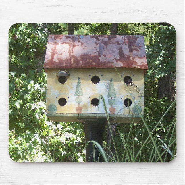Tapis De Souris Birdhouse au soleil (Devant)