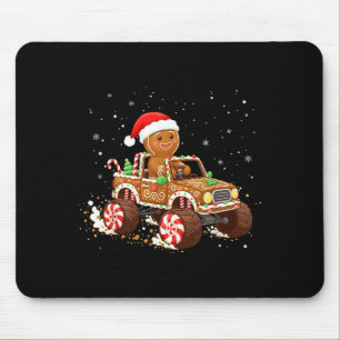 Tapis De Souris Biscuits de Noël au pain d'épice de Monster Truck