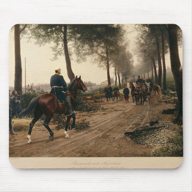 Tapis De Souris Bismarck et napoléon (Devant)