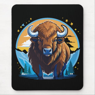 Tapis De Souris bison d'Amérique