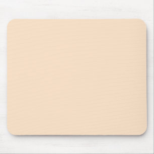 Tapis De Souris Bisque Beige crème Solid Trend Arrière - plan co