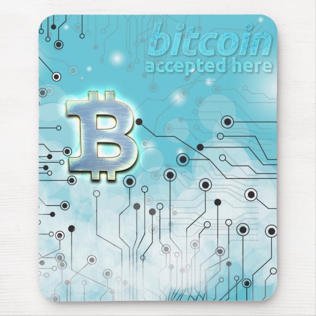Tapis De Souris Bitcoin (Devant)