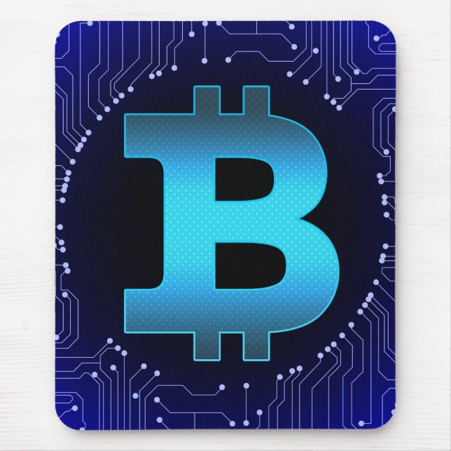 Tapis De Souris Bitcoin (Devant)