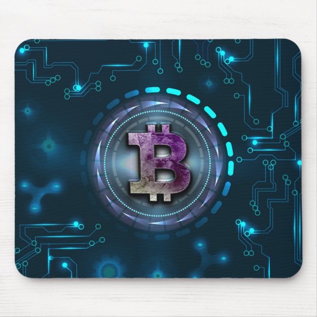 Tapis De Souris Bitcoin (Devant)