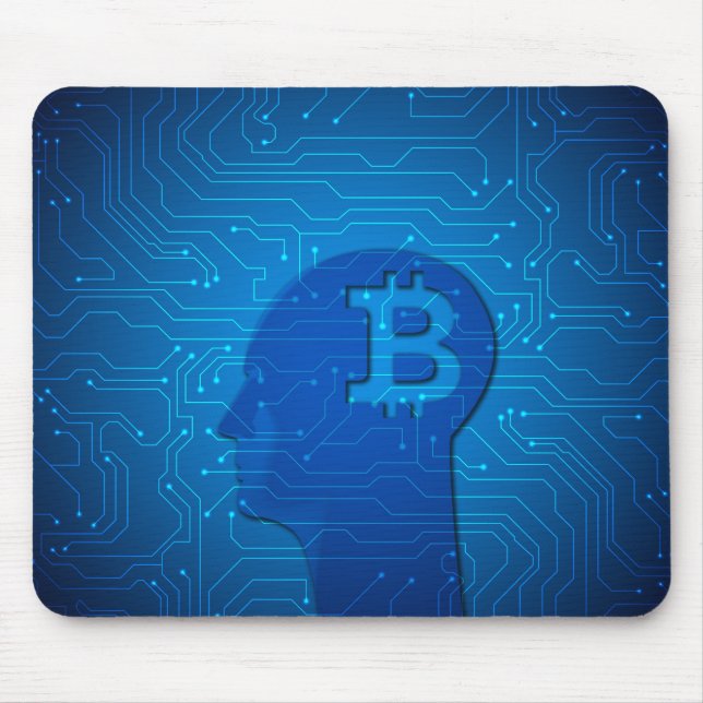 Tapis De Souris Bitcoin (Devant)
