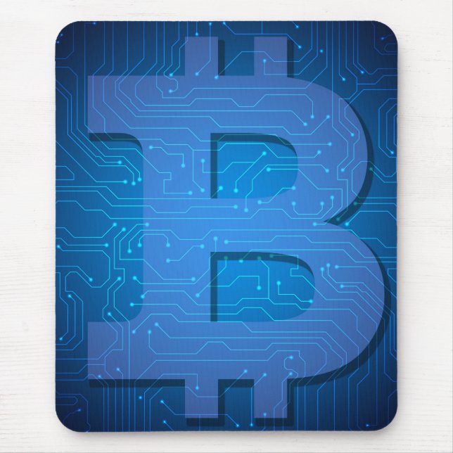 Tapis De Souris Bitcoin (Devant)