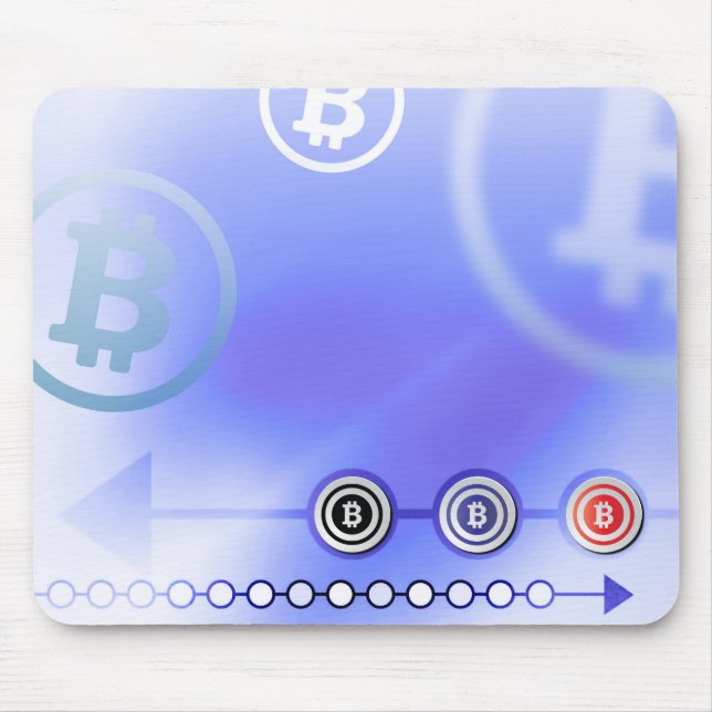 Tapis De Souris Bitcoin (Devant)