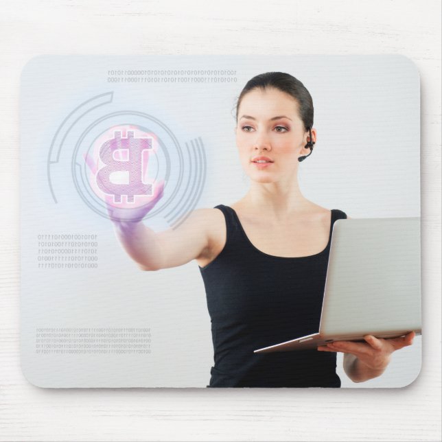 Tapis De Souris Bitcoin (Devant)