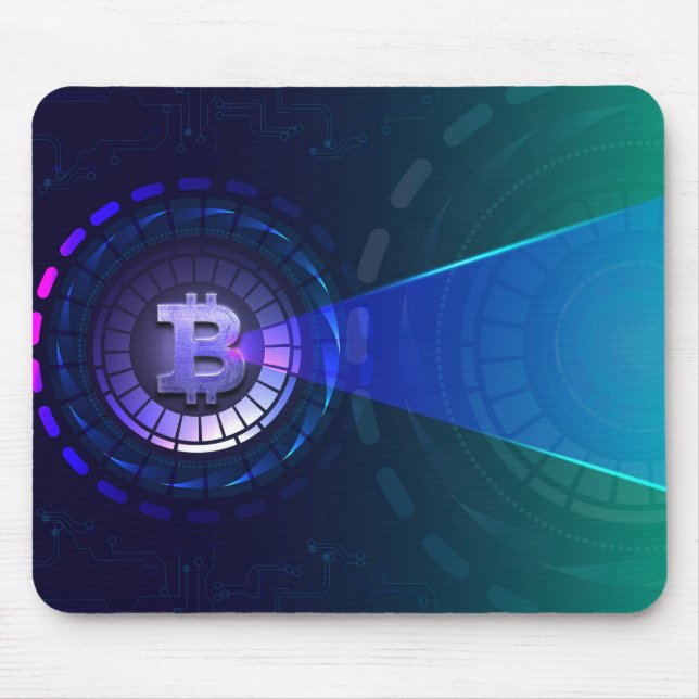Tapis De Souris Bitcoin (Devant)