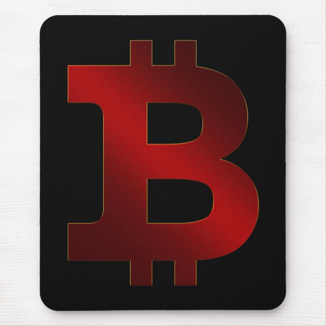 Tapis De Souris Bitcoin (Devant)