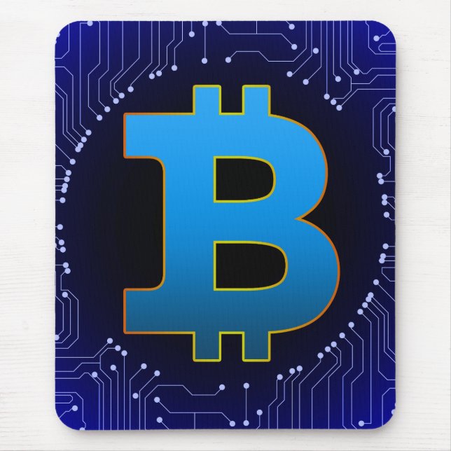 Tapis De Souris Bitcoin (Devant)