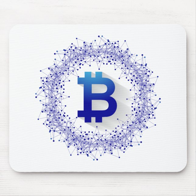 Tapis De Souris Bitcoin 5 (Devant)
