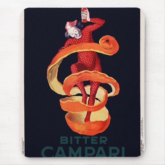 Tapis De Souris Bitter Campari par Cappiello (Devant)