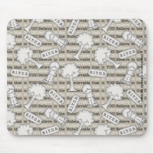 Tapis De Souris BITUB Motif (Croyez en l'incroyable)