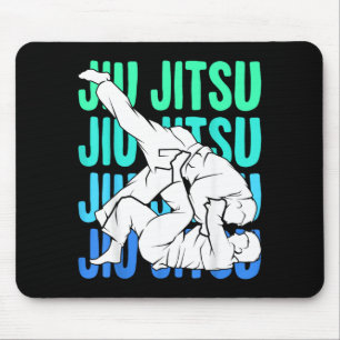 Tapis De Souris BJJ Jiu Jitsu Brésilien Enfants Garçons Hommes Jiu