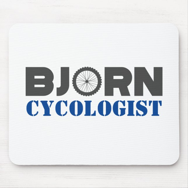 Tapis De Souris Bjorn Mountain Biker (Devant)