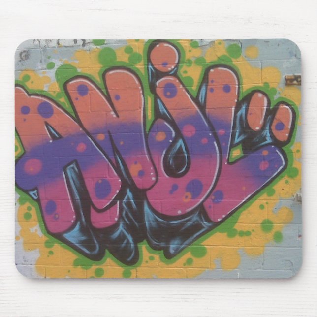 Tapis De Souris bklyn nous allons dur (Devant)