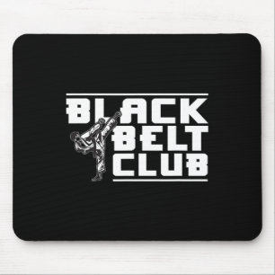 Tapis De Souris Black Belt Club - Karate Black Belt