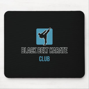 Tapis De Souris Black Belt Karate Club