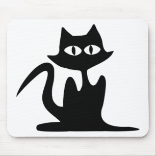 TAPIS DE SOURIS BLACK CAT