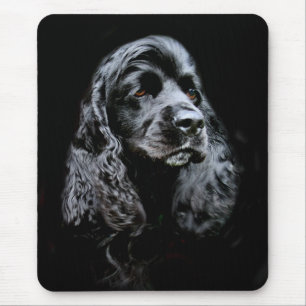 Tapis De Souris Black Cocker Spaniel