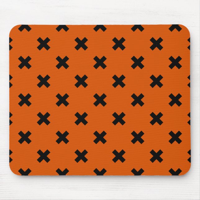 Tapis De Souris Black cross stitches (Devant)