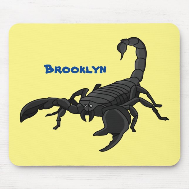 Tapis De Souris Black hungry scorpion (Devant)