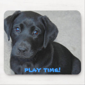 Tapis De Souris Black Lab Pup