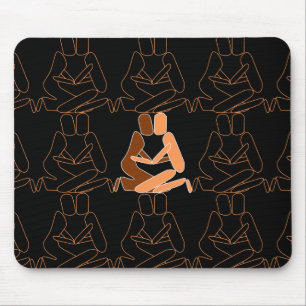 Tapis De Souris Black Love Brown Love