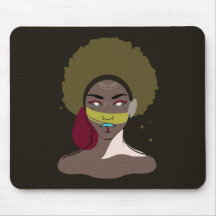 Tapis de souris "Black Magic Girl"