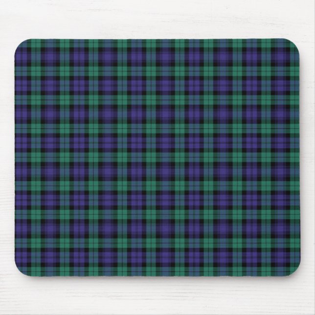 Tapis De Souris Black Watch Scottish Tartan (Devant)