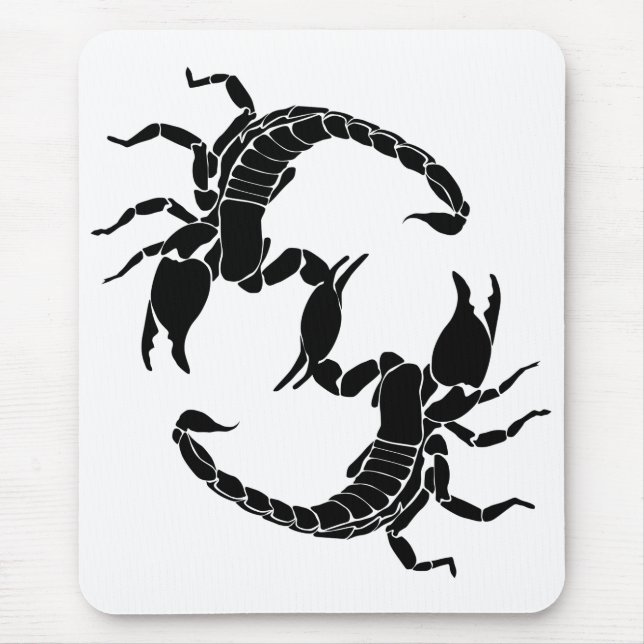 Tapis De Souris Black & White Letter S (Devant)