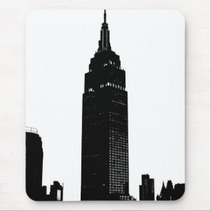 Tapis De Souris Black & White Pop Art New York