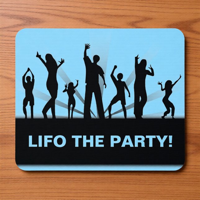 Tapis de souris blague comptable drôle de fête Lif (Créateur téléchargé)