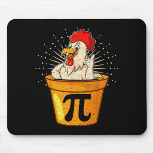 Tapis De Souris Blague de maths drôle sur un pot de poulet pour le