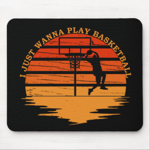Tapis De Souris blagues de basket-ball