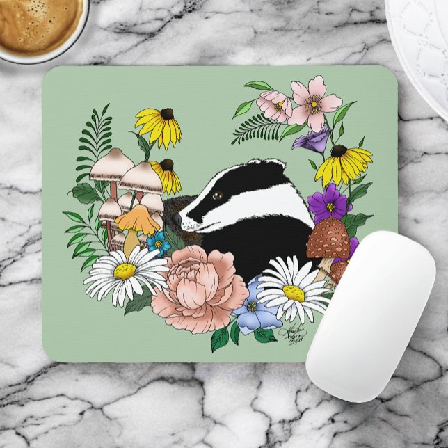 Tapis De Souris Blaireau (Créateur téléchargé)