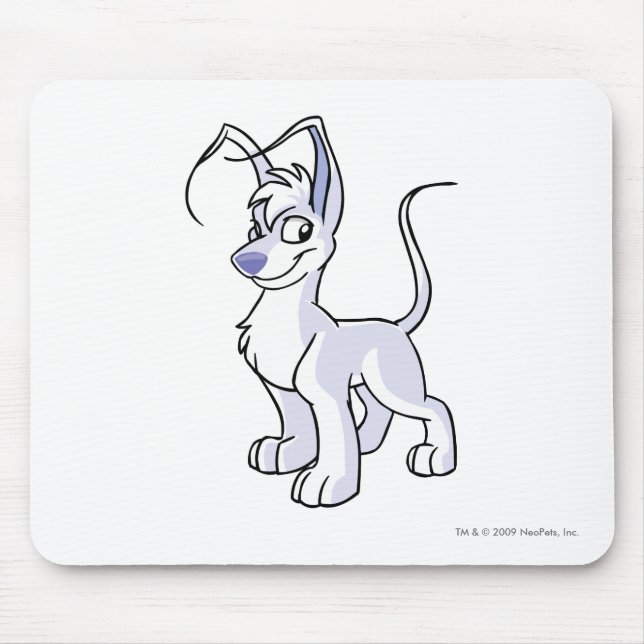 Tapis De Souris Blanc de Gelert (Devant)