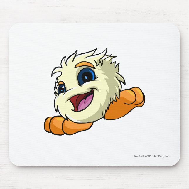 Tapis De Souris Blanc de JubJub (Devant)