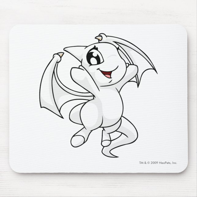 Tapis De Souris Blanc de Shoyru (Devant)