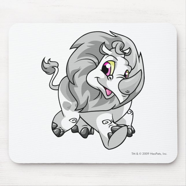 Tapis De Souris Blanc de Tonu (Devant)
